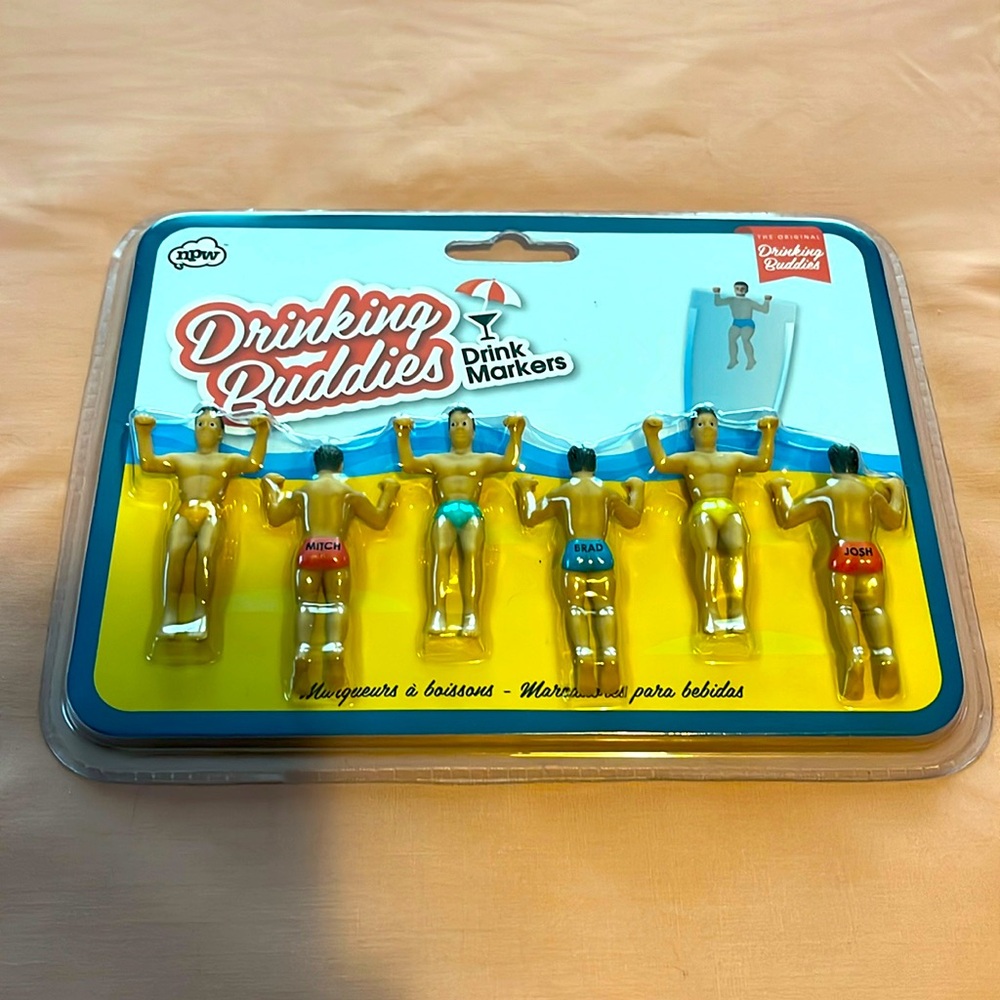 Drinking Buddies drink markers